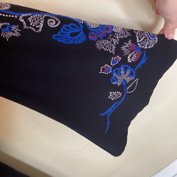 Free People Holiday Folk Embroidered Mini Dress - Picture 4 of 11